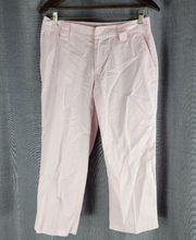 Tommy Bahama Straight Leg Cropped Pants Pink Size 6