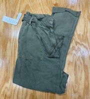 Treasure & Bond Chino Pants Womens Size 10 Gray Canvas Straight Leg Pockets B61