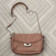 Rag & Bone Small Leather Chain Strap Pink Bag