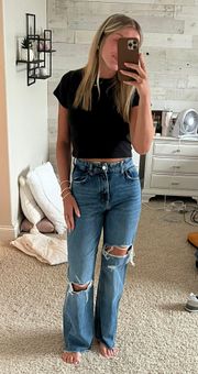 Straight Leg Jeans