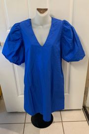 Med  Blue Dress