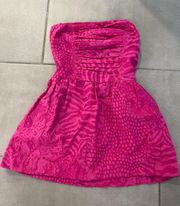 Pink Mini Babydoll Dress