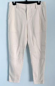 Vince Twill Cuffed Cargo Pants Style 241620972 in Chalk