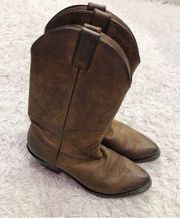 Durango Leather Western Westin 11” Cowgirl Boots Tan brown Women Size 7