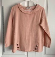 MISSLOOK PINK MEDIUM COTTON POLYESTER BLEND TOP