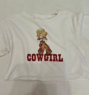 Crop Top From Pacsun Cowgirl