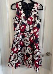 38 Draper James Floral Lace Back Dress Size 8