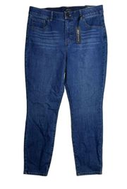 Jeans Women’s Size 14 Blue Skinny Ankle High Waist