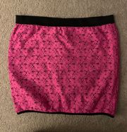 Pink Mini Skirt