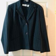 🌺 3/$20 SALE! NWT Alfred Dunner Petite Blazer