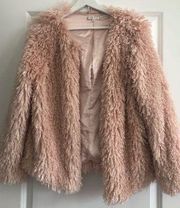 Pink Fur Jacket