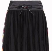 sport knee length skirt Black L