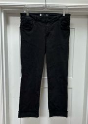 EUC Kut cropped black jeans - 10