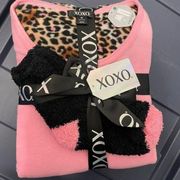 New XOXO 3 Piece Set Leopard Print Tops Medium