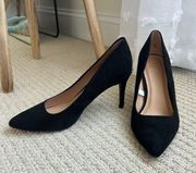 Black Pointed Toe Heels