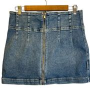 𝅺WE the Free Free People Women's Size 30 Mini Denim Skirt