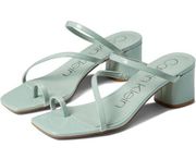 Calvin Klein Womens White Sandals Size 10M B43