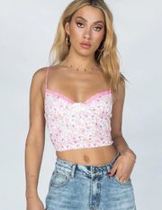 Floral Cropped Tank