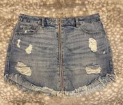 Garage Jean Skirt