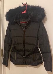 Black Puffer Jacket Size M