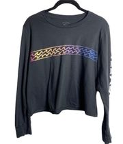 Billabong - Long Sleeve Crop Tee - Sz. M