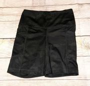 Yogalicious Lux Camo Biker Shorts with Pockets Size S