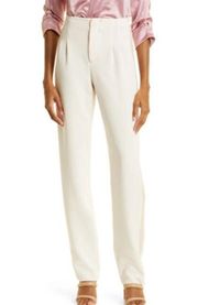 Cinq à Sept Ruthy Sequin Stripe Pants In Travertine Women's Size 8 NWOT