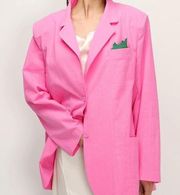 Nwt Storets Brianna Oversized Blazer pink size s/m