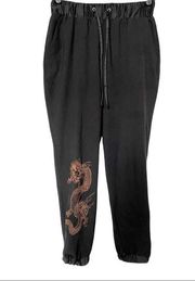 Missguided Dragon Pull On Jogger Pant Size 6