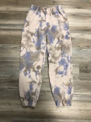 XS ultra high rise joggers,tye-dye, waist is 17, inseam is 26