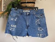 Harley Davidson Denim Cutoff Shorts