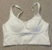 White Sports Bra