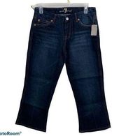 7 For All Mankind 7 for‎ all mankind a pocket jean capris 26 waist