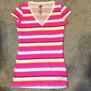 OP Short Sleeve Stripe Tee Small