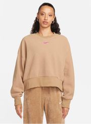 NWT  Fleece Plush Crewneck Sweater