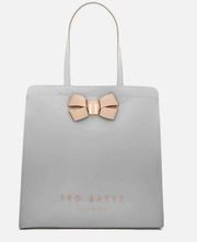 TED BAKER LONDON WOMENS BOW DETAIL LARGE ICON BAG