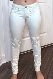 Hilary Pinon White Denim Jeans - 25