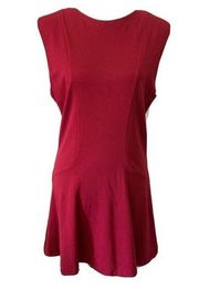 Bishop + Young Red Sleeveless Candice Skater Dress