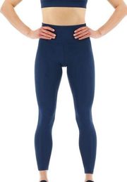 TYR Navy Basic Kinetic High Rise Leggings