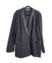 Lane Bryant The Bryant Blazer Single Button Size 24