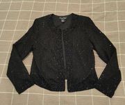 VINTAGE Laurence Kazar Beaded Silk Jacket