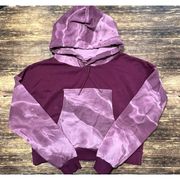 Buff Bunny Le Reina Purple Multi Throw Back Hoodie Women’s Size Large