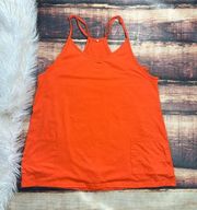 Orange Romper Dress Like Hot Shot Romper