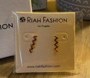 zigzag earrings