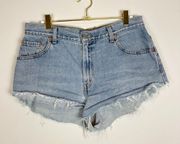 Levi’s Vintage  550 Relaxed Fit Cutoff Denim Shorts