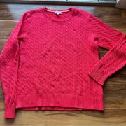 Lilly Pulitzer rope knit sweater Xl