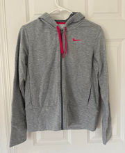 Nike NWT Gray Zip-up Hoodie