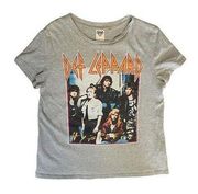 Def Leppard Junk Food  Graphic T-Shirt Large