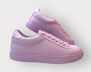 Isaac Mizrahi Purple Sneakers Casual sz 5.5 Low-Top Lace-Up Womens Shoes Violet