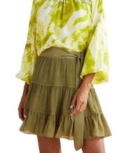 Marie Oliver Bess Skirt in Olive NWT 0